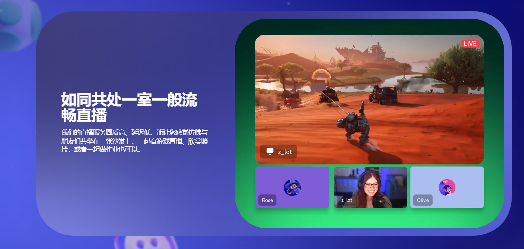 Discord 服务器列表界面